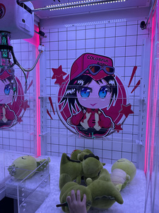 Đầy Màu sắc bé giá cả cạnh tranh đồng xu <span class=keywords><strong>Selector</strong></span> búp bê Claw Plaza giải thưởng Redemption Arcade Trò chơi con người Claw máy - Product Image 3