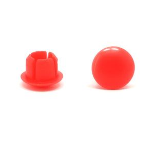 Red Hot Water Symbol Switch Handle Faucet Plastic Decorative Cover for <b>Hole</b> <b>Plug</b> - Product Image 2