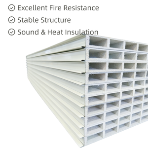 Paneles Sándwich <span class=keywords><strong>de</strong></span> Óxido <span class=keywords><strong>de</strong></span> Magnesio Huecos <span class=keywords><strong>de</strong></span> Alta Resistencia, Placa <span class=keywords><strong>de</strong></span> Acero <span class=keywords><strong>de</strong></span> Color, Aislamiento Acústico <span class=keywords><strong>para</strong></span> Paredes y <span class=keywords><strong>Techos</strong></span> <span class=keywords><strong>de</strong></span> Cuartos Limpios - Product Image 1