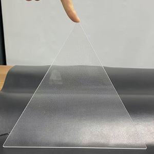 Placa Guía de Luz Triangular Geométrica de Policarbonato Anti Luz Azul para Construcción de Carreteras, para Lámpara de Advertencia LED - Product Image 1