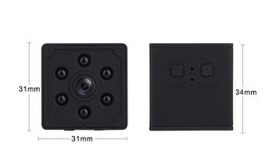 กล้อง IP Wi-Fi ไร้สาย1080P HD, กล้องรักษาความปลอดภัยในเวลากลางคืนกล้องวิดีโอ DVR ตรวจจับการเคลื่อนไหว <span class=keywords><strong>Q15</strong></span>กล้องขนาดเล็ก - Product Image 4