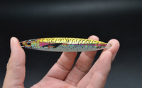 Leurre de pêche Smallants Shark Jigging en plomb et métal, appât artificiel dur avec revêtement en poudre pour la pêche en rivière, lac, océan et ruisseau