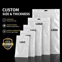 Sacs Ziplock en Film Perlé 14 Microns Réutilisables Imperméables Transparents à l'Avant et Perlés à l'Arrière pour Bijoux, Aliments, Cadeaux Personnalisés