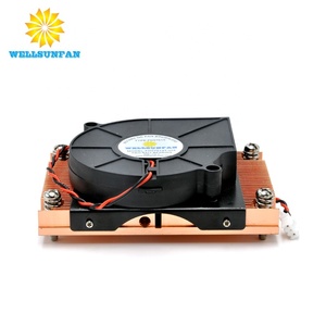 Welllsunfan <span class=keywords><strong>CPU</strong></span> làm mát mát Quạt hướng trục ổ cắm màu đen <span class=keywords><strong>775</strong></span> 1155 1156 2011 PWM điều khiển tốc độ 12V đánh giá điện áp <span class=keywords><strong>CPU</strong></span> tản nhiệt mát - Product Image 6