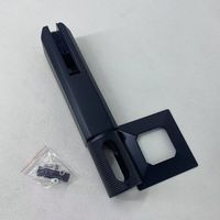 Vente directe usine : Balustrades et mains courantes en acier inoxydable 2205 avec embout en verre noir