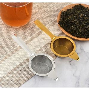Stainless Steel <b>Tea</b> <b>Infuser</b> Single-Handle Mesh Strainer 304 Stainless Steel Modern Minimalist <b>Tea</b> Filter - Product Image 3