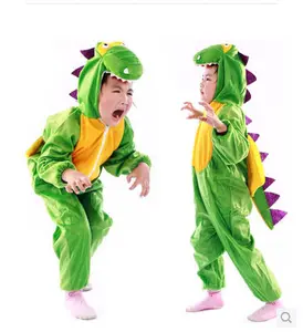 BAIGE Parent-Child Suit Dinosaur Halloween Party Cosplay Home Clothes Pajamas Animal Sleepwear Mascot Animal Clothes Role Play