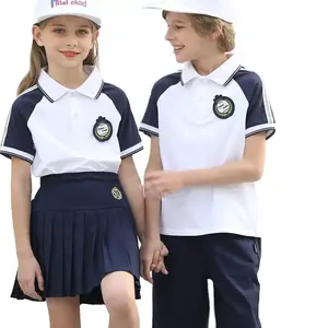 School Uniform Custom boys polo t-shirt for kids boys polo t shirt