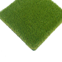 Rumput Sintetis Premium Bentuk C untuk Halaman Belakang, Area Bermain Anjing, Lanskap, Tinggi Bulu 40mm, Ramah Hewan Peliharaan, Bebas Timbal, Tahan UV, Tahan Api