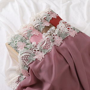 Khăn Choàng Đầu Vải Voan Trơn Mới Lạ Mắt Khăn Choàng Nữ Cao Cấp Malaysia Khăn Trùm Đầu Thêu Hoa Bawal Sulam - Product Image 4