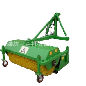 Barredora de Nieve Montada en Tractor, Tipo Cepillo, Equipo de Limpieza de Nieve para Carreteras, Uso Eficiente en Exteriores - Product Image 3