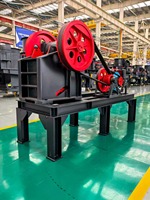 Concasseur à mâchoires industriel HONGXING PE 500*750 pour granit et roche, 16-64t/h, moteur AC, roulement, utilisation minier et de construction, facile à utiliser