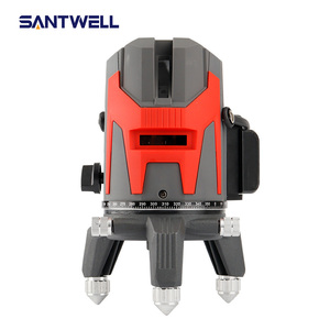2/3/5 Lines Green LD <b>Laser</b> <b>Level</b> Self Leveling Outdoor High Bright <b>Laser</b> Measuring Tool with Tilt Alarm Dual Battery ABS Rubber - Product Image 4