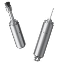 Yoosure YS9068 Alat Pelepas Kartu SIM 2-in-1 Portabel Mini Gantungan Kunci Pin Ejector EDC Paduan Aluminium untuk Earphone Headphone