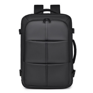 Rainmark Top Design Waterproof Oxford Fashion Men's Backpack 15.6-inch Laptop Expandable Business School Travel Camping Luggage