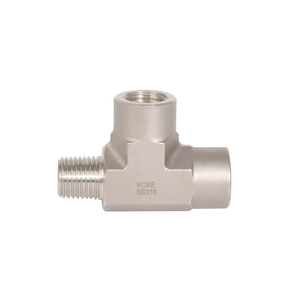 ข้อต่อทีสามทางสแตนเลส ROKE 316 สำหรับน้ำ น้ำมัน แก๊ส และสารกัดกร่อน - Product Image 5