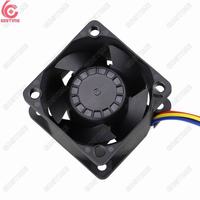 Ventilateur de refroidissement CPU silencieux Gdstime GDP4028 40x40x28mm à double roulement à billes DC 12V 4 broches, débit d'air 17.45CFM, pour boîtier d'ordinateur en plastique 50000