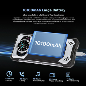 Smartphone 5G Android 14 6.72 "120Hz 12GB + 256GB Téléphone portable 10100mAh 100MP 33W Téléphone portable NFC DOOGEE <span class=keywords><strong>S200</strong></span> - Product Image 6