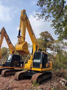 Excavadora de cadenas Komatsu PC160 usada de alta calidad, tamaño pequeño, 16 toneladas, pocas horas de trabajo, sin reacondicionamiento importante del motor ni caja de cambios, ¡gran oferta! - Product Image 6