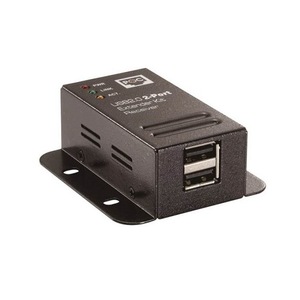 PRODATA LANPD-0215 Extenseur USB2.0 2 ports CAT5E/6/7 PVC POC 50M pour applications électroniques - Product Image 1