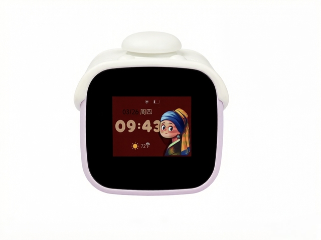 AI Montessori Alarm Clock with WiFi Smart Time-Learning Toy for 5 to 7 Years Old with Voice Interaction & Routine Alerts Unisex