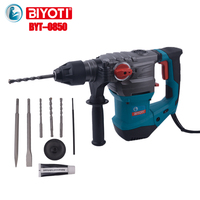 Marteau perforateur rotatif électrique industriel BYT-0850 220V, perceuse à béton 32mm, outils haute puissance 1500W avec mandrin SDS Plus