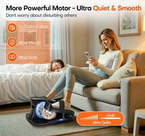 Custom Logo Track-mounted With Remote Control Elliptical Machine, Under Desk Mini Elliptical Machine for Home GB-MC57G Mini Elli - Product Image 2
