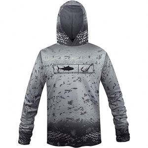 Camiseta de Pesca Profesional Personalizada, Ropa Deportiva Ligera de Manga Larga, Protección Solar UPF50+, Transpirable, de Secado Rápido, con Capucha - Product Image 1