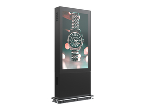 Ultima nuova tecnologia 55 65 75 pollici all'aperto Ultra sottile pavimento in piedi Touch Screen LCD Display Totem Ip66 Digital Signage chiosco - Product Image 5