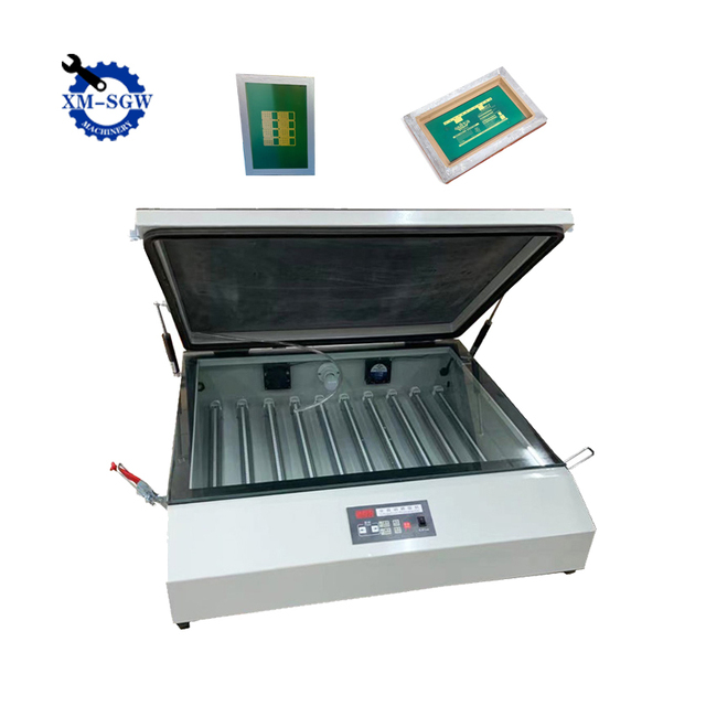 LED UV Screen Printing Exposure Machine UV Lamp Vaccum Vacuum Pump Flexo Offset Plate Stamp Exposure Machine With Dryer Unit
