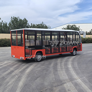 รถบัสไฟฟ้าชมวิวสไตล์เรโทรคลาสสิก รถบัสทัวร์สุดหรู เหมาะสำหรับการเที่ยวชมเมือง - Product Image 4