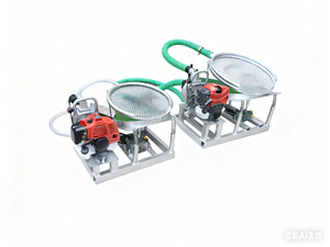 Pompe à eau à moteur essence 1 pouce, petite, pour le lavage et la séparation de l'or dans les mines, équipement de prospection aurifère, secoueur de sable de rivière, vibrateur - Product Image 3