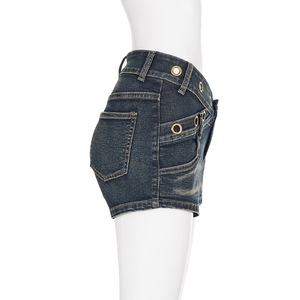 <span class=keywords><strong>2026</strong></span> Modische Streetwear <span class=keywords><strong>Denim</strong></span>-Jeans Hosen Party- und Clubwear-Shorts für Damen - Product Image 4