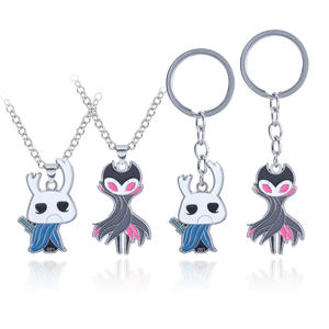 Groothandel holle model ketting metalen hanger game accessoire ridder auto tas sleutelhanger - Product Image 2