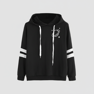 Sudadera holgada con capucha de manga larga para mujer del fabricante de ropa, jersey con capucha, blusa - Product Image 1