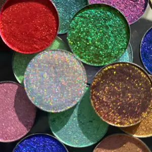 Most Complete Supplier of Single High Pigment Glitter Duochrome Multi Chrome Eye Shade Makeup Eyeshadow