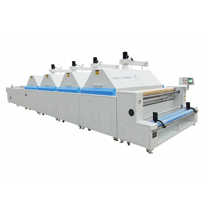 SL-2800II -T Shrinking and Forming Machine Four Steam Humidification Areas Textile Fabric Provided Nonwoven Factory