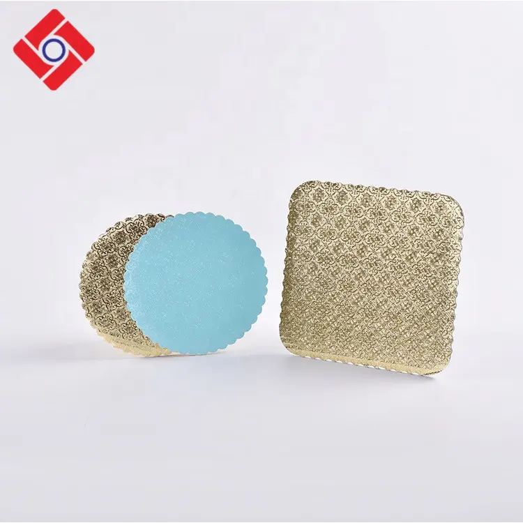 High Quality Cake Drums Wholesale Corrugated Paper Cake Pad Board for Wedding Party Birthday Cake Packaging Food Grade Paper