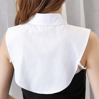 Faux col pour femmes, faux col détachable, col de chemisier, demi-chemises, accessoires vestimentaires, Instyles