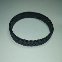 Bracelet élastique en acier inoxydable, anneau extensible à ressort, maille tendue à la mode, cadeau idéal pour le bureau/la carrière