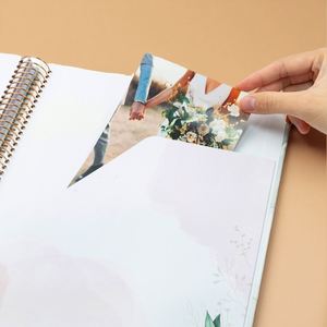 Luxury A5 Pu Leather Hardcover 2026 Diary Customize Creative <b>Notebooks</b> Future Mrs Wedding Planner Custom Printing - Product Image 5