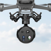 Caméra thermique visible et télémétrique 8K 48MP avec stabilisation 3 axes et cardan IA à 4 capteurs UniPod MT11 Mini pour charge utile de drone industriel VTOL