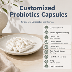 Service OEM – Matière première : Probiotiques en capsules, formule anti-diarrhéique, <span class=keywords><strong>Lactobacillus</strong></span> Plantarum CCFM602, avec brevet et données cliniques - Product Image 1