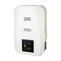 Régulateur de tension automatique mural de type relais, stabilisateur numérique AVR 220V pour appareils ménagers, téléviseur, réfrigérateur, ordinateur