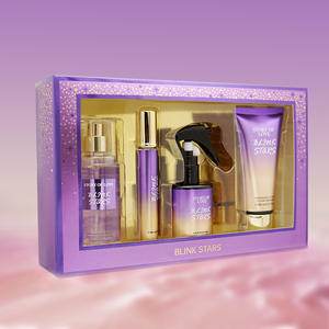 <span class=keywords><strong>Set</strong></span> Regalo da Quattro Pezzi di Eau De Parfum Floreale <span class=keywords><strong>per</strong></span> Donna con Fragranze di Orchidea, Lilla ed Ebano in Formato Prova - Product Image 2