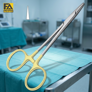 WEBSTER PORTE-AIGUILLE T.C. Porte-aiguille Webster de qualité professionnelle (lisse), instrument manuel en acier à mâchoires lisses lisses de 5 pouces - Product Image 4