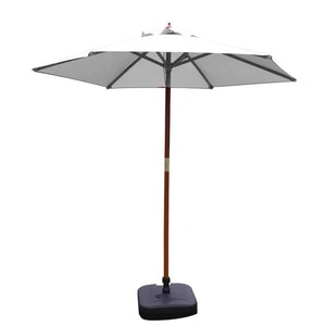 Parasol de plage en bois pliable et facile à installer pour l'extérieur, idéal pour l'image de marque de bière, pour l'Espagne, Yichang, Bavarian, Old Quaker - Product Image 1