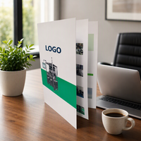 Libro de Perfil Empresarial Personalizado Profesional, Tapa Dura, Encuadernación Cosida Brillante, Tamaño A4, Impresión a Todo Color