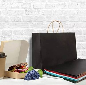 Custom Eco-Friendly Clothing Shopping Carry Bag Cardboard Shopping Boutique <b>Gift</b> <b>Cheap</b> Paper Bag with the Eyelet Punching Handle - Product Image 6