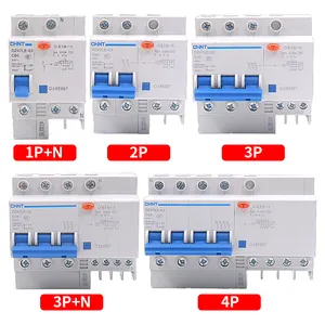 CHINT DZ47LE 32 amp 60A लघु अवशिष्ट वर्तमान संचालित सर्किट ब्रेकर के लिए खोजक बिक्री 3 चरण